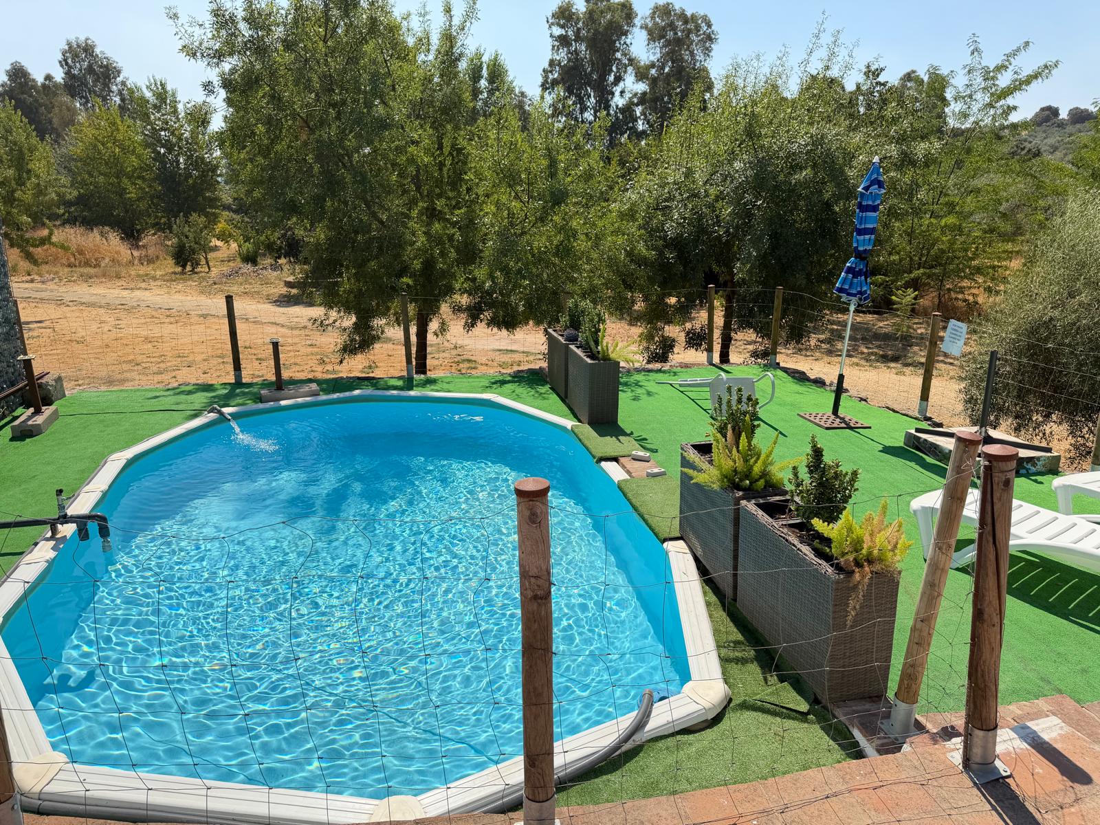 piscina casa gallos el lagar de viña vieja